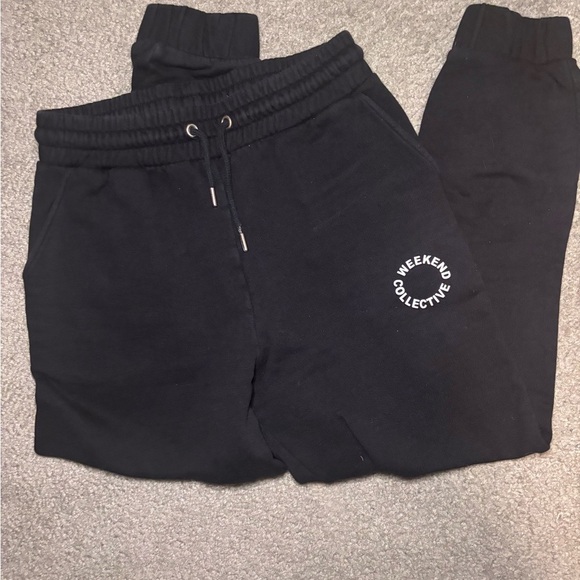 Weekend Collective Black Joggers - Picture 1 of 4